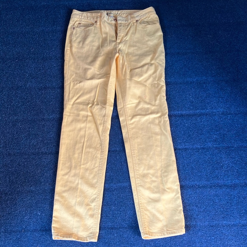 Liz Claiborne Tan Straight Leg Jeans